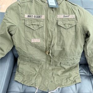M65 Giant Olive Utility Jacket for Women